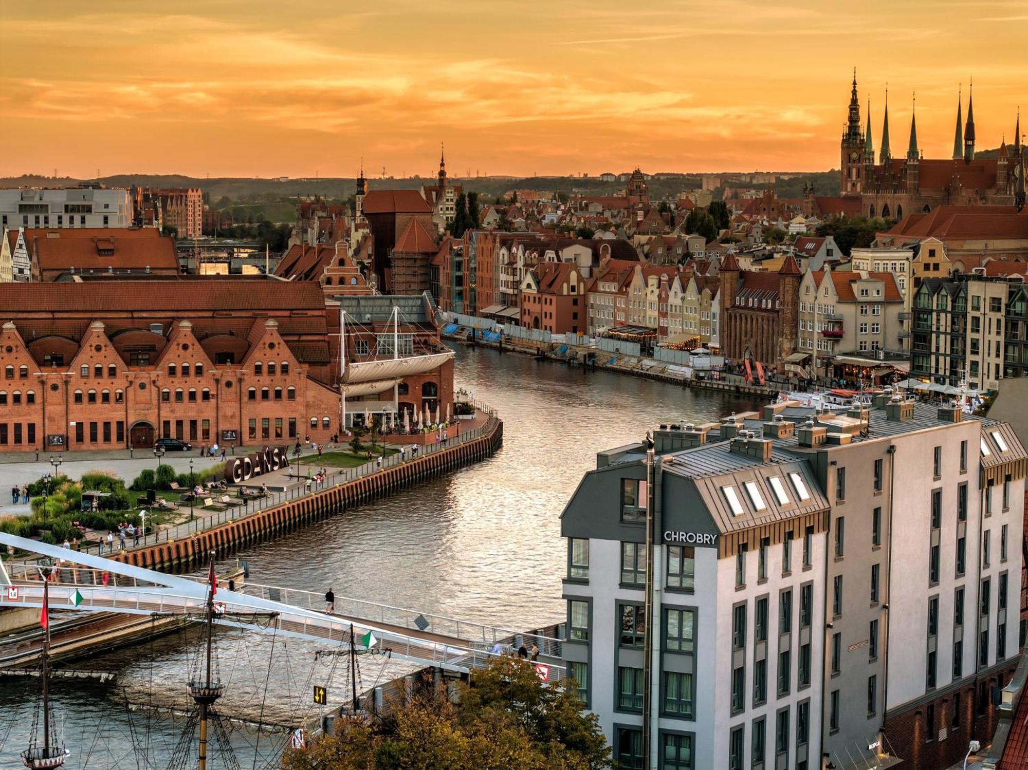 Chrobry Apartamenty Gdansk Grodzka 10 エクステリア 写真